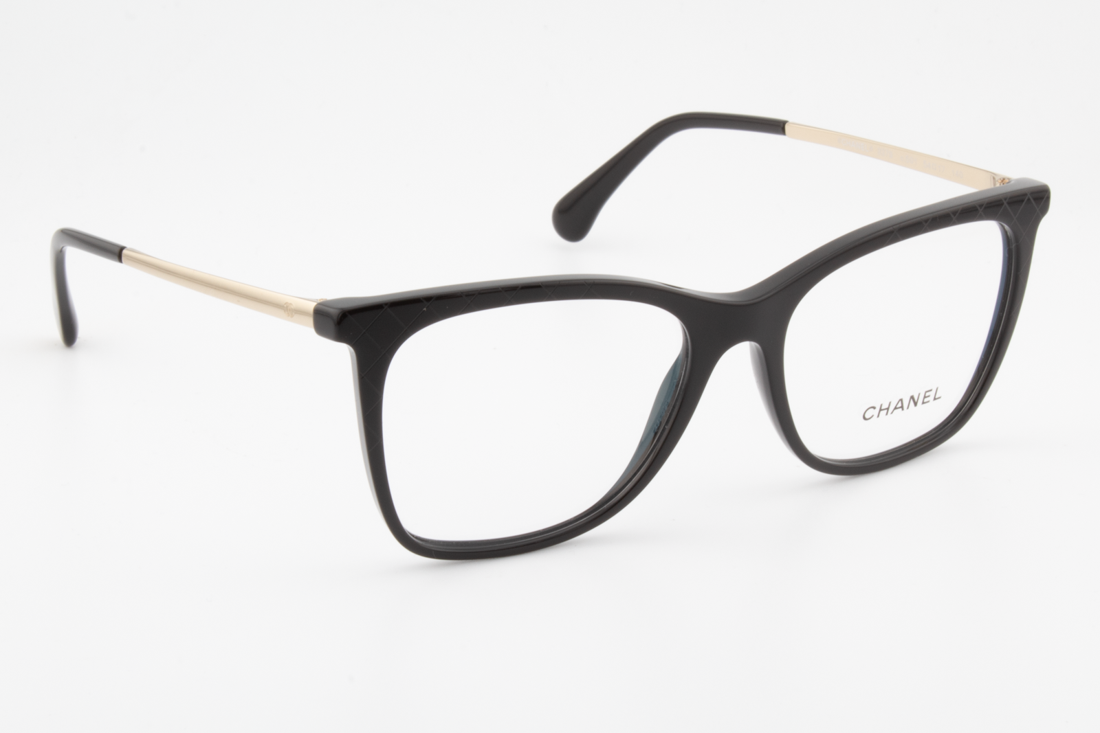 Chanel 3379 c.501 Female Oval Glasses Frames Black 54mm eBay