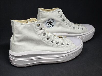 Converse Chuck Taylor All Star Platform Women s Size 9 White Shoes 568498C NBY