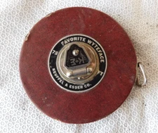 VINTAGE UNUSUSAL 75' K&E METAL TAPE-PROCEEDS BENEFIT THE DENVER TOOL LIBRARY