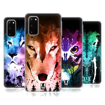 HEAD CASE DESIGNS ABSTRAKT SAFARI SOFT GEL HANDYHÜLLE FÜR SAMSUNG HANDYS 1