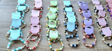 5pcs/set Handmade Beaded Elastic Bracelet For Women