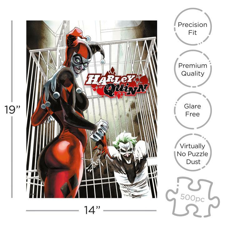 Aquarius DC Harley Quinn ジグソーパズル DC Comics Harley Quinn Puddin' - 1000 Piece Jigsaw Puzzle by