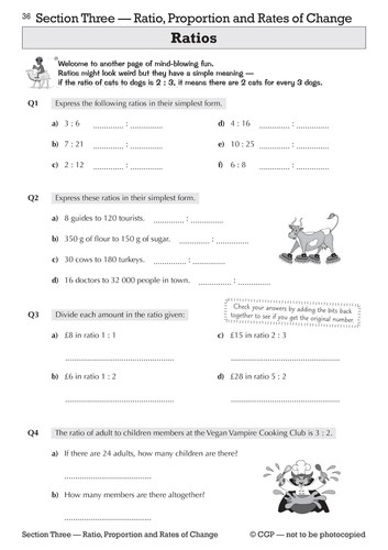 KS3 Years 7-9 Maths Workbook with Answer Foundation Key Stage 3 CGP - Bild 4 von 12