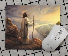 Jesus Christ God Christian Christianity Holy Cross 7.1 x 8.7 Mousepad Mouse Pad