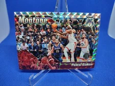 2019-20 Panini Mosaic Montage Mosaic Silver Pascal Siakam #12