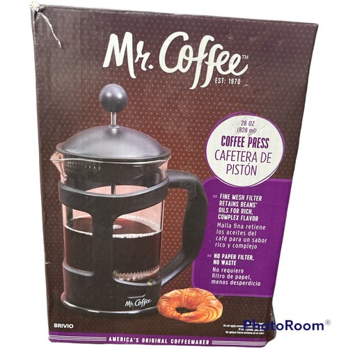 Mr. Coffee Brivio 28 Ounce Glass French 