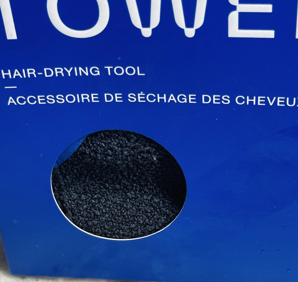 Aquis Aquitex Lisse Black Strengthens Repairs Quick Drying Hair Towel - Image 3 of 4