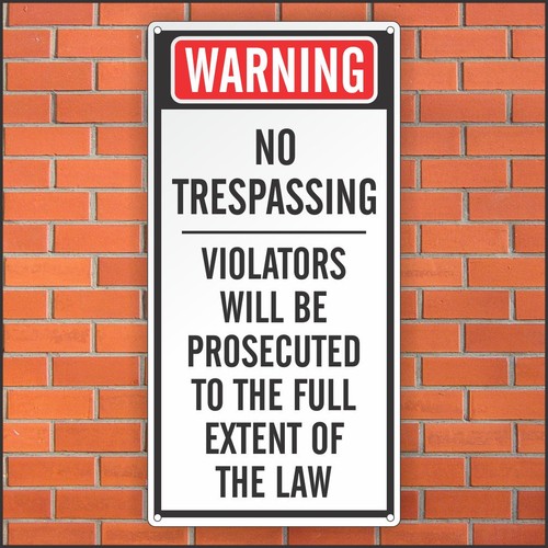 Bilingual Theft Warning Sign - 18x24 Inch Reflective Aluminum, Made In USA By Sigo Signs - View #2