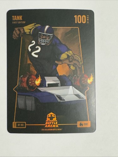 Bo Jackson Battle Arena Battlefoil Fire Tank #183 Derrick Henry