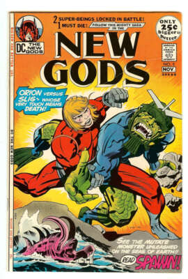 NEW GODS #5 8.5 // 1ST FULL APPEARANCE OF SLIG DC COMICS 1971