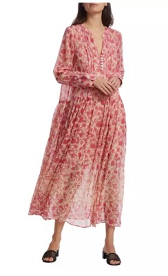 chinese dress ladies Free People Womens There She Goes Printed Maxi Black Combo SM (Women's 4-6)  One Size at Amazon Women's Clothing store