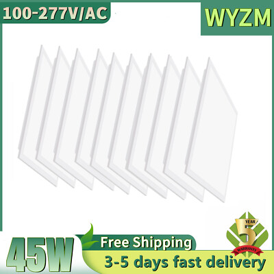 2x2 LED Light Panel - 45Watt Dimmable Drop Ceiling LED Flat Panel Lighting 5000K