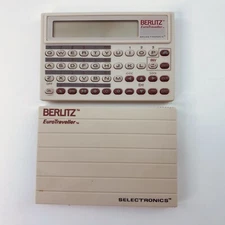 Berlitz EuroTraveller Interpreter PH510 Selectronics 1990 - Tested - Works