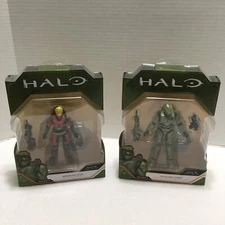 World Of Halo Infinite Series 4  Spartan EVA and Master Chief NEW FACTORY SEALED