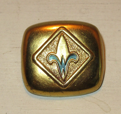 Vintage Boy Scouts of America BSA Metal Webelos Neckerchief Bolo Slide