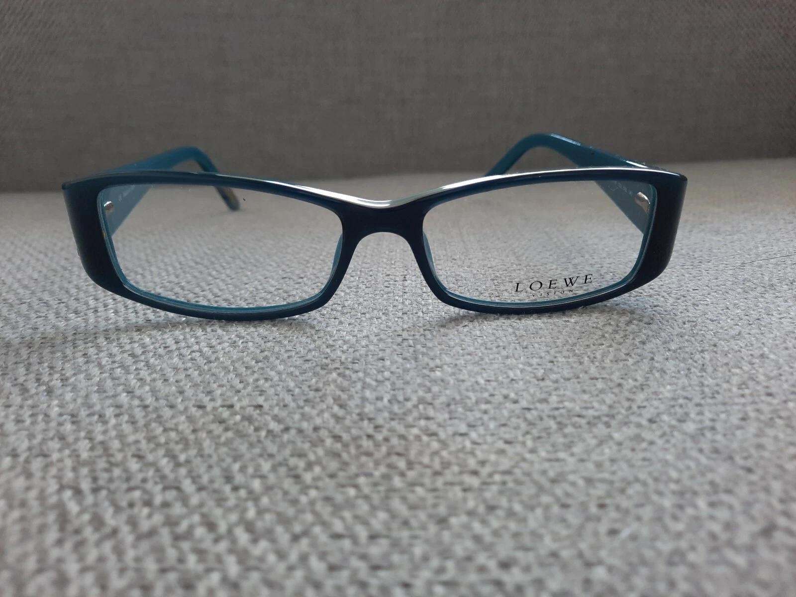 Loewe Vintage Butterfly Eyeglasses Frame Model VLW 574 Color Turquoise 52 16