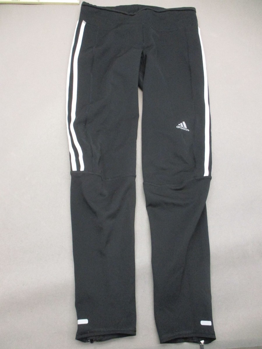 ADIDAS CLIMALITE Size S Womens BLK Drawstring Pull On Athletic