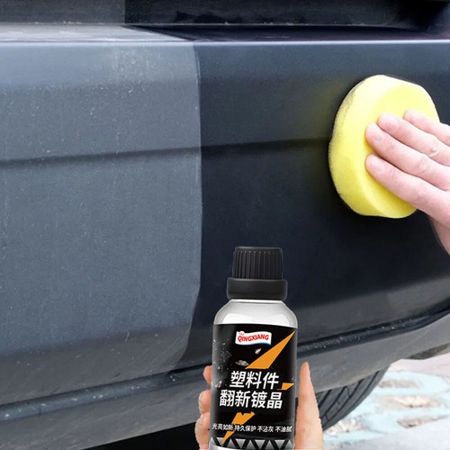 Car Plastic Restorer Back To Black Gloss Clean Polish Repair Coating Renovator
