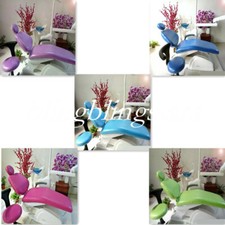 Dental Chair Cover Sleeves Protector Waterproof Headrest Dentist Stool 6 Colors