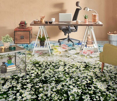 3D Rose Garden O1365 Floor WallPaper Murals Wall Print Decal 5D Eve 2023