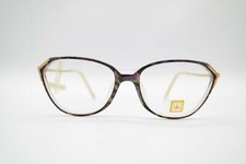 Vintage See You 242 772 Multicolored Gold Oval Glasses Frame NOS