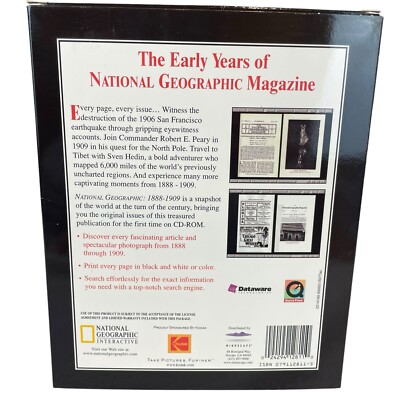 The Complete National Geographic Magazine 108 Years on CD