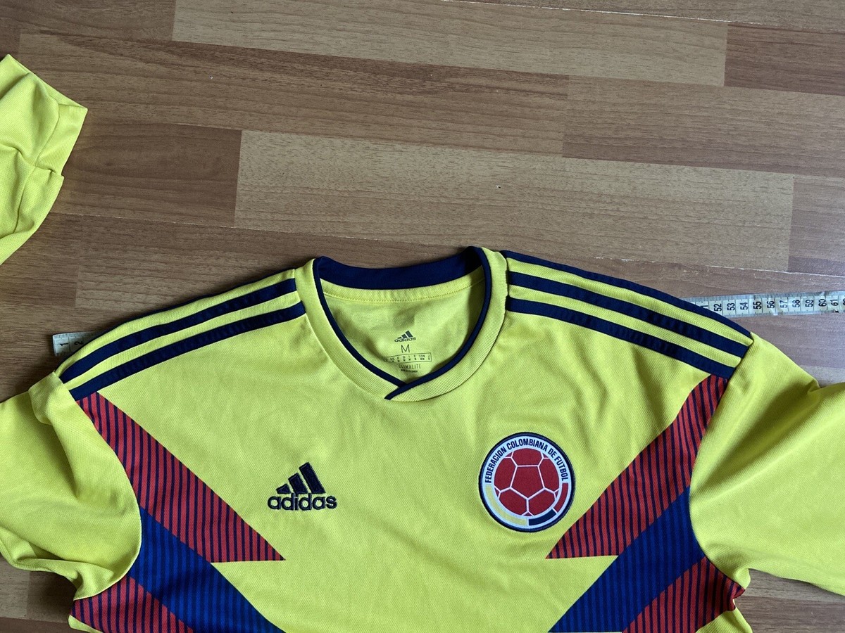 COLOMBIA 2018 2019 HOME SHIRT JERSEY ADIDAS BR3511 LONG