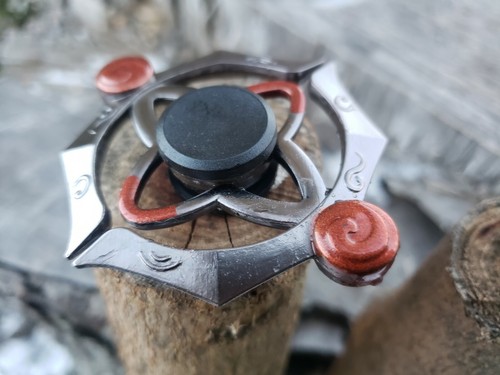 NUEVO Genial Diseño Calmante Metal Spinner Juguete Niños Niñas Niños Adultos TDAH Enfoque - Imagen 5 de 12