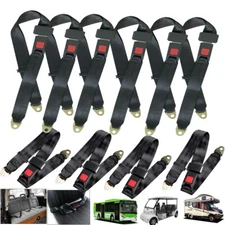 Seat Belt 2 Point Adjustable Retractable Car Single Seat Lap Universal Lap Truck