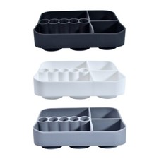 Silicone Makeup Brush Holder Storage Stand for Painting Pen Brushes Lipstick Art