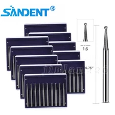 12Types Dental Carbide Burs FG Pear-Shaped Tungsten Steel F High Speed Handpiece