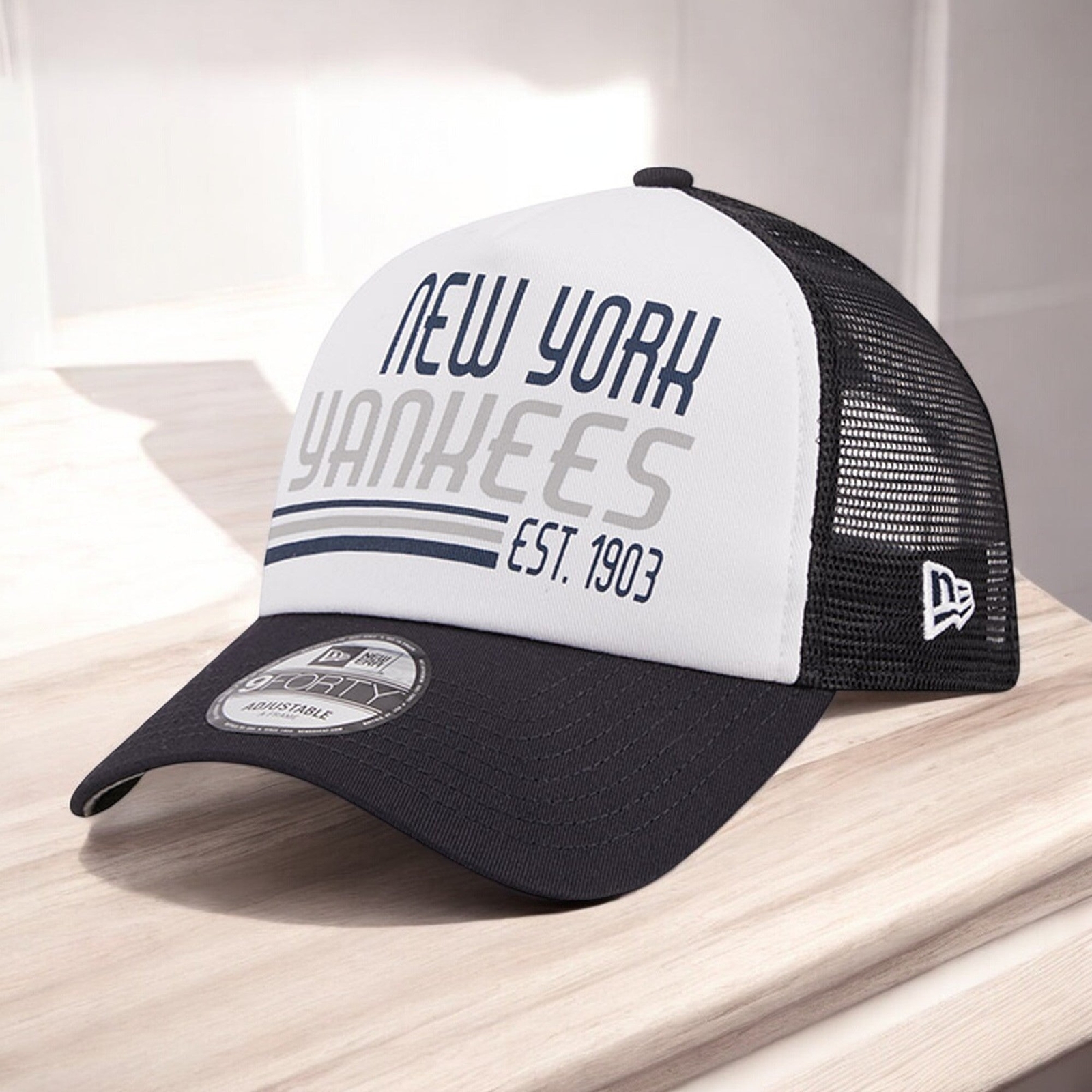 60371934 Мужская модель New Era MLB 940 С РЕГУЛИРУЕМОЙ А-ОБРАЗНОЙ РАМОЙ ДЛЯ ДАЛЬНОБОЙЩИКОВ - NY YANKEES 5890₽