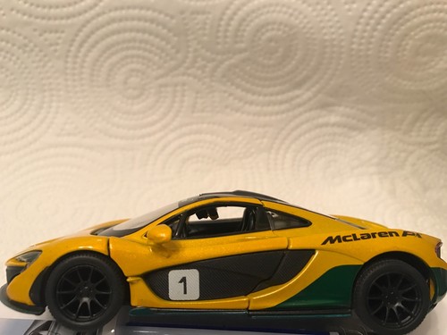 TOY CAR: McLaren 1 Metallic Yellow free shipping. No refunds collectors item. - Picture 2 of 6