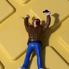 4" Peter Parker Transform Flip to Spiderman 1995 Marvel McDonald  s Happy meals