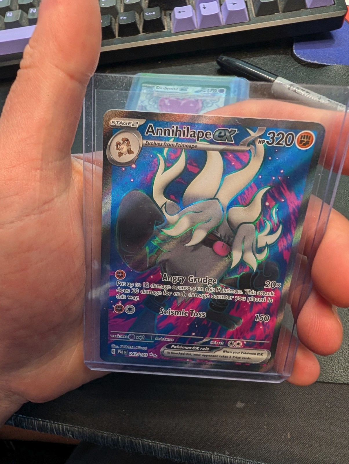 Annihilape ex Holofoil EN [PAL - 242/193] NM
