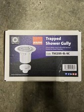 McAlpine TSG1SS-SL-SC 75mm Water Seal Gully Horiz Outlet for Sheet Flooring