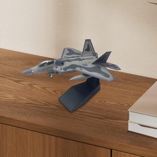 Fighter Jet Display 1:100 Toy Aircraft for Fireplace Shelf Holiday Gifts