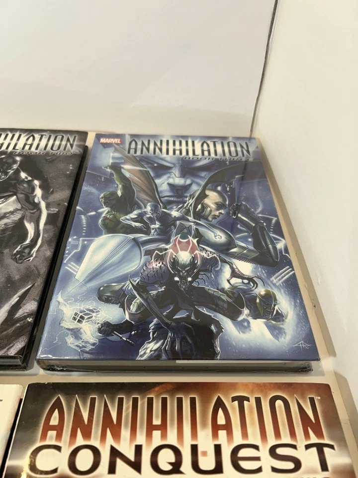 Annihilation 1,2,3 Conquest 1-2 Annihilators Oversized Hardcover, 1 Soft Marvel - Image 4 of 4