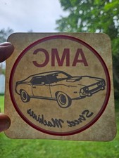 Super Rare Amc Street Machines Javelin Amx American Motors Kenosha Wi Sticker