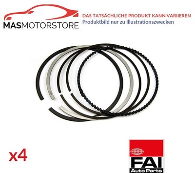KOLBENRINGE SATZ FAI AUTOPARTS PR56-000 4PCS P 0MM FÜR SEAT CORDOBA,LEON