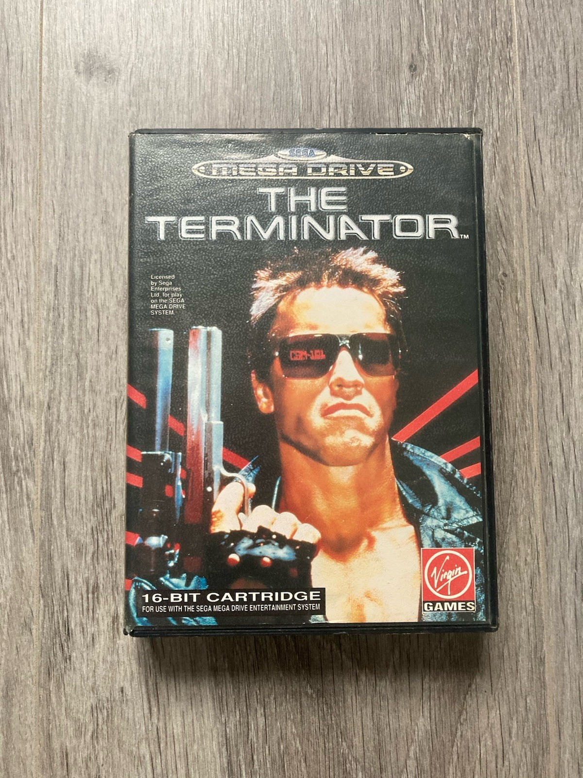 The Terminator Megadrive Pal Euro