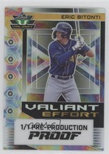 2023 Leaf Eclectic Valiant Effort 1/1 Eric Bitonti #VE-EB1 4z8