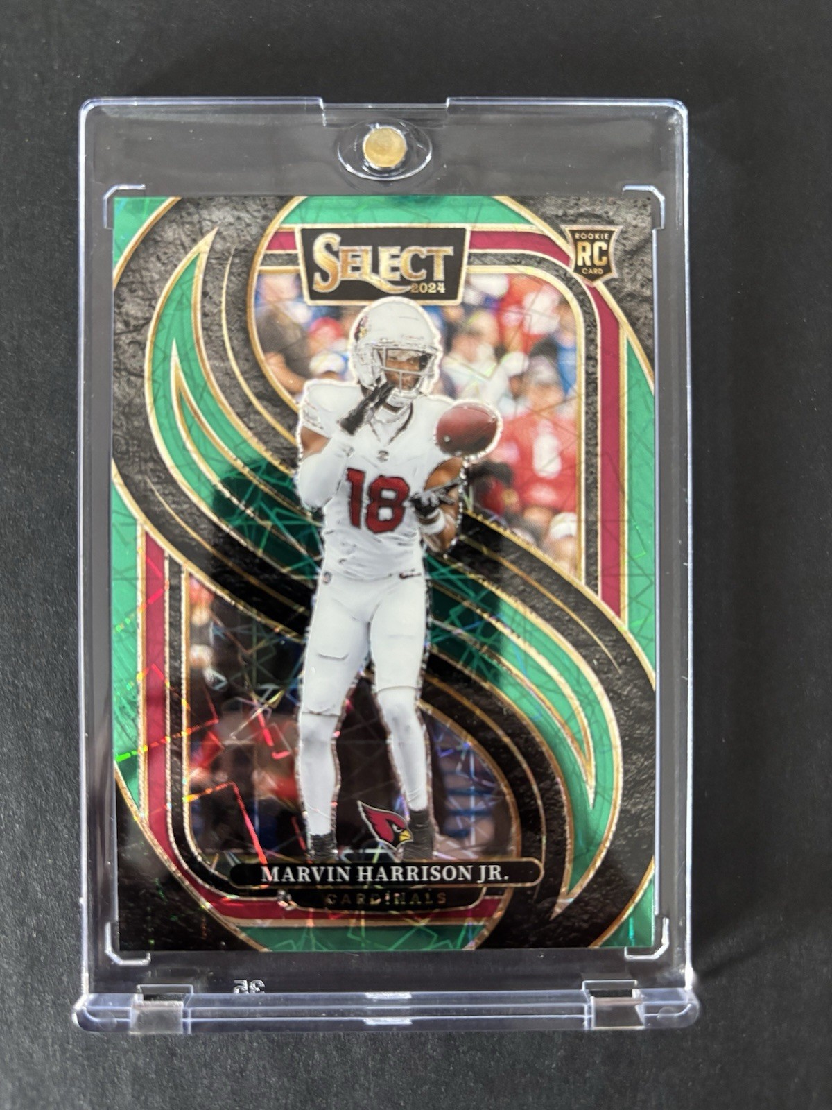 2024 Panini Select Premier Level Marvin Harrison Jr. #115 Green #1/5 RC