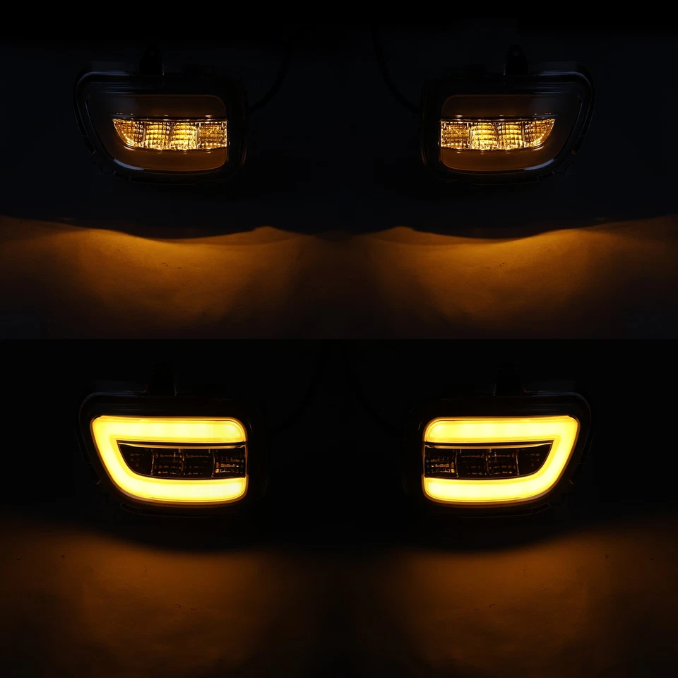 Front LED Turn Signals Light Fit For Honda Goldwing GL 1800 01-17 F6B 13-17 US Foto 3 de 4