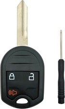 Replacement Keyless Entry Key Fob Cover fits for F150 F250 F-350 F-450-3 Button