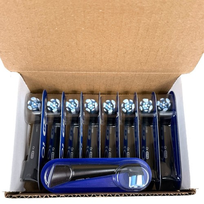 #ad #ad Oral B iO Deep Clean Replacement Brush Heads 9ct All Black Sealed iO Series $27.54