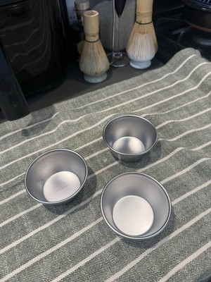 Japanese Pudding Mold Set of 3 (プリン型)