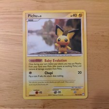 Pichu 93/123 Mysterious Treasures Regular LP on eBay