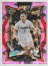 2025-26 Panini Select WNBA Pink Ice Prizm Te-Hina Paopao RC Minnesota