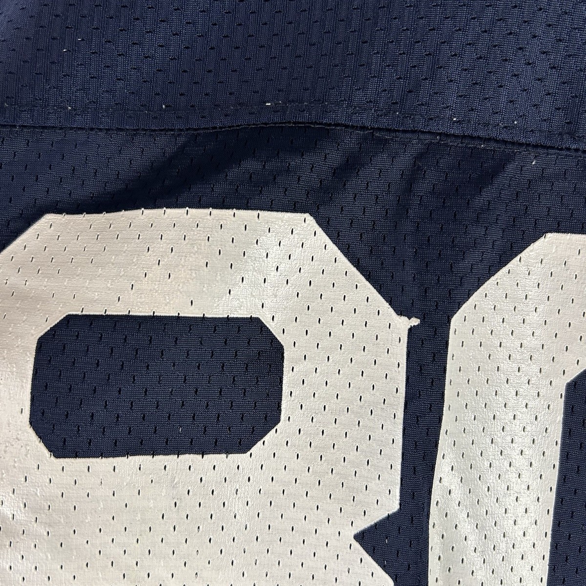 VTG 80s Champion Football Jersey Mens Size XL Blue Number 80 Made